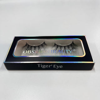 Obsidian Beauty® 3D Tiger's Eye Faux Mink Lashes